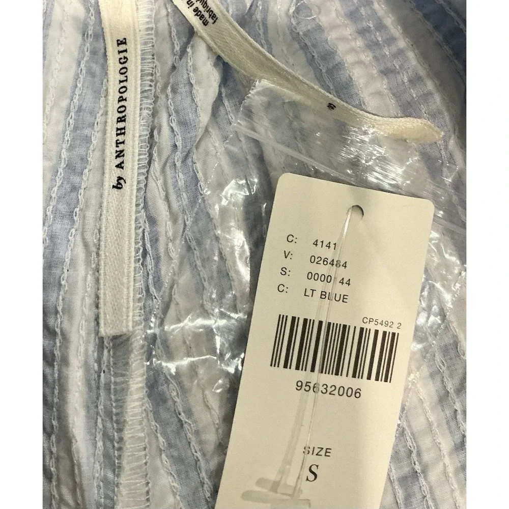 NEW Anthropologie The Wren Boxer Shorts: Sequin Edition - Light Blue Small - Picture 7 of 8